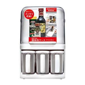 Amazon｜調味料ラック/スパイスラック 【幅22.3cm】 ホワイト 上段